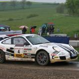 Inmitten der Allradler: Ruben Zeltner fuhr im Porsche 911 GT3 auf den dritten Gesamtrang